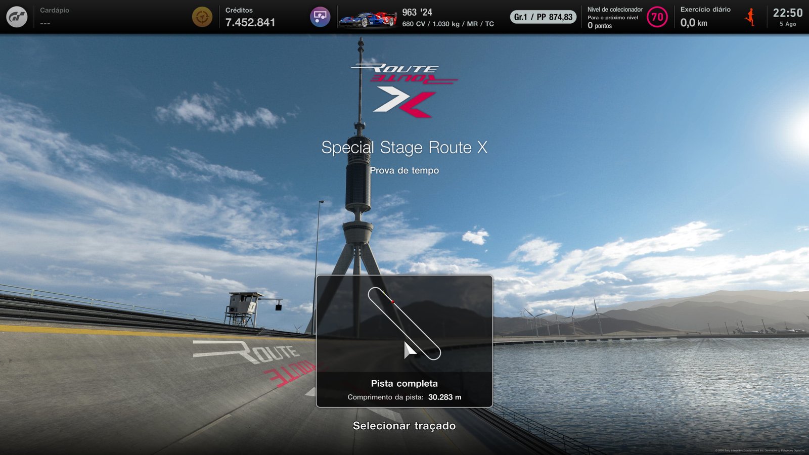 Corrida Special Stage Route X