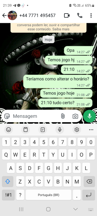 Imagem da partida