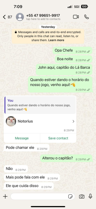 Imagem da partida
